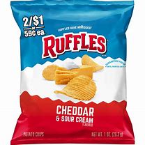RUFFLES CHEDDAR & SOUR CREAM MINIS