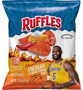 Ruffles Flaming Hot cheedar