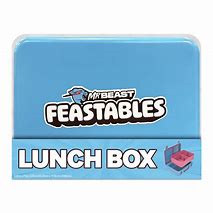feastables lonchera color azul