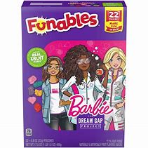 Funables Gummy Fruit Snacks Barbie