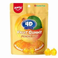 4D FRUIT GUMMY PEACH