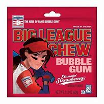 Big League Chew - Chicle de Fresa