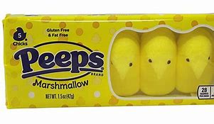PEEPS YELLOW MARSHMALLOW