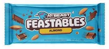 Mr Beast Almond Chocolate Bar