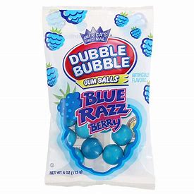 Bubble Dubble Blue Razz Gum