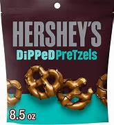 Hersheys dipped pretzels