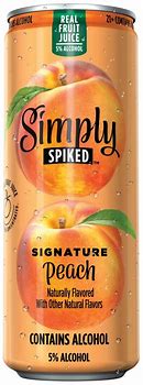 Simply Spiked Peach (355 ml)