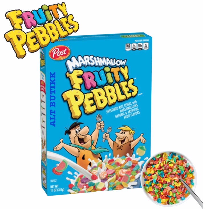 FRUITY PEBBLES MARSHMALLOW