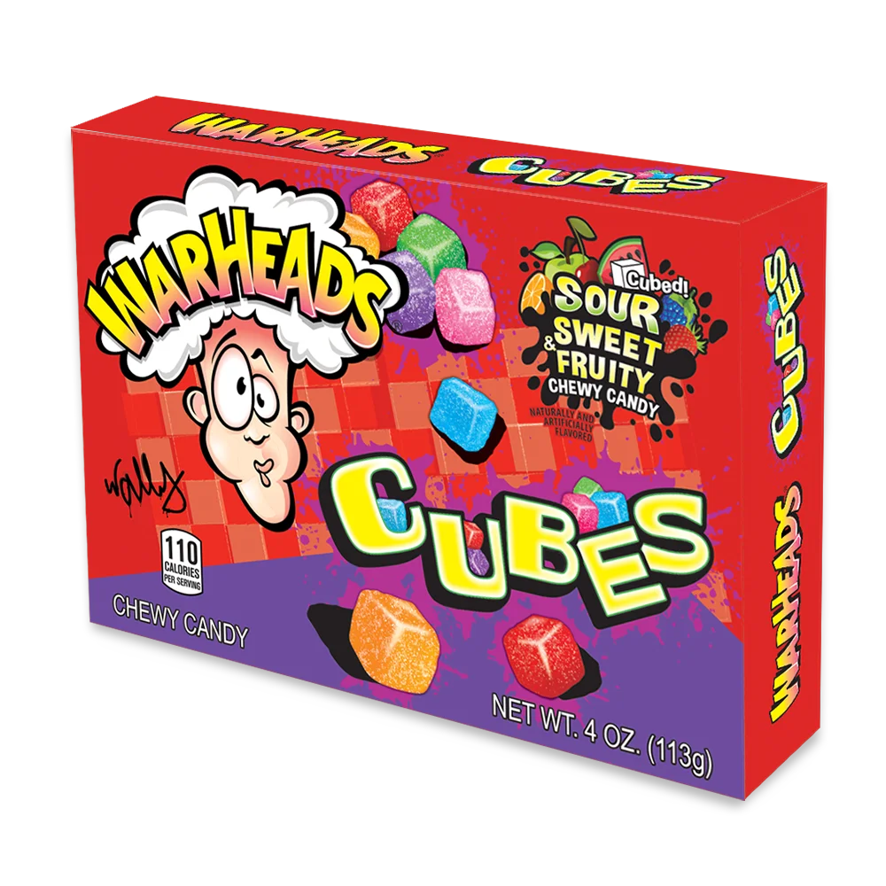 WARHEADS CUBES SOUR CAJA