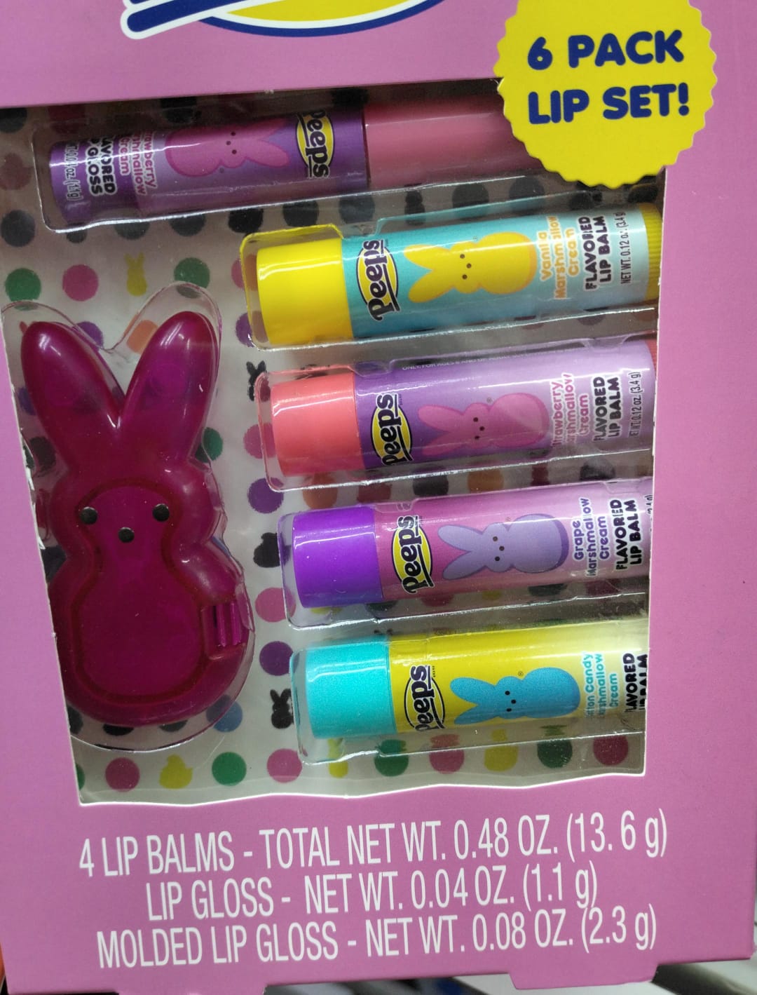 PEEPS 6 PACK LABIAL