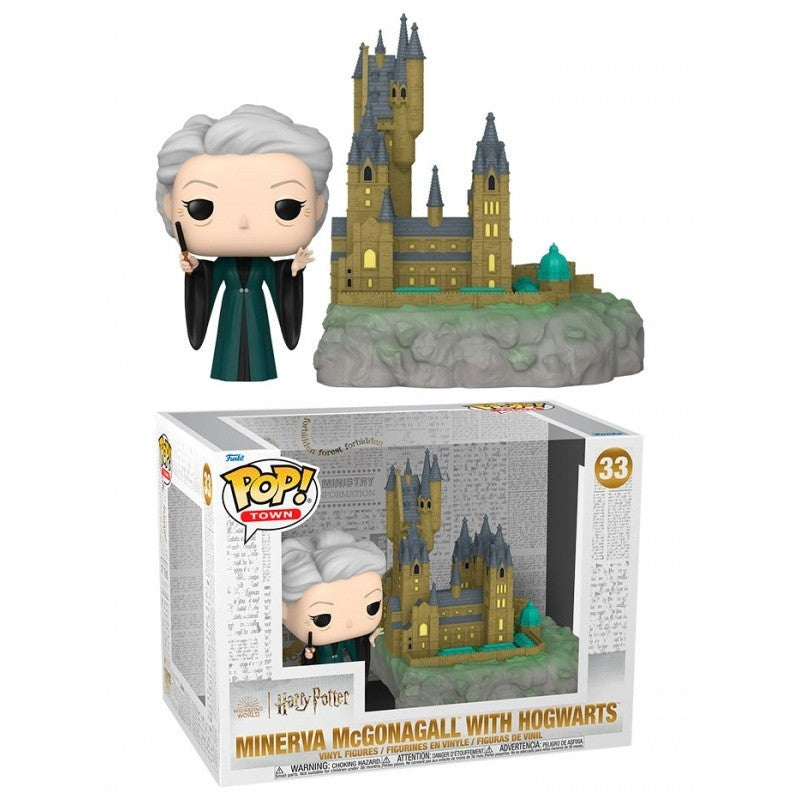 MINERVA MCGONAGALL WITH HOGWARTS