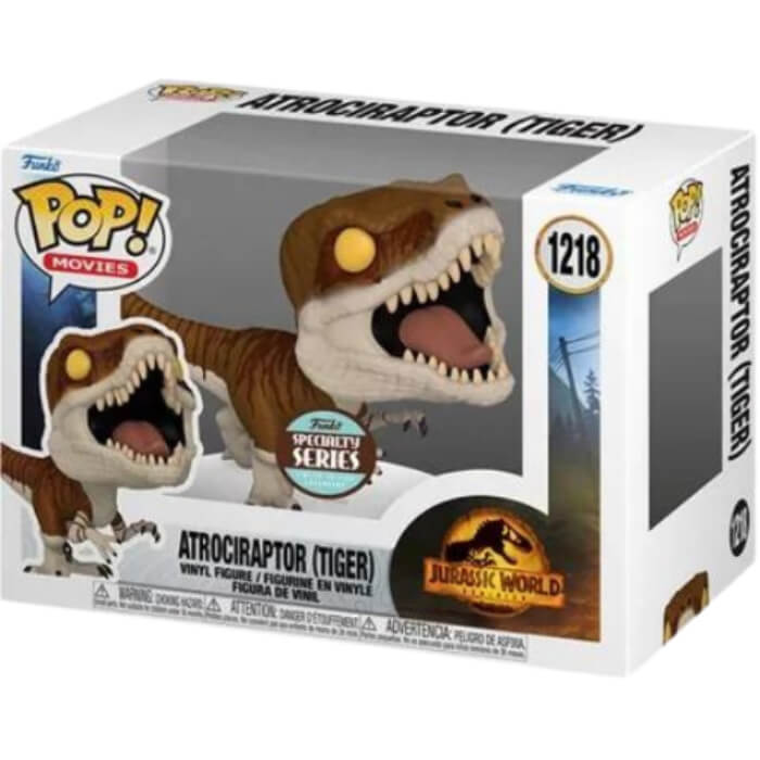 🐅 Funko Pop! Jurassic World - Atrociraptor (Tiger) #1218 🐅