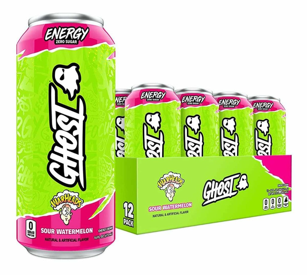 Ghost Energy Warheads Sour Watermelon (473 ml)