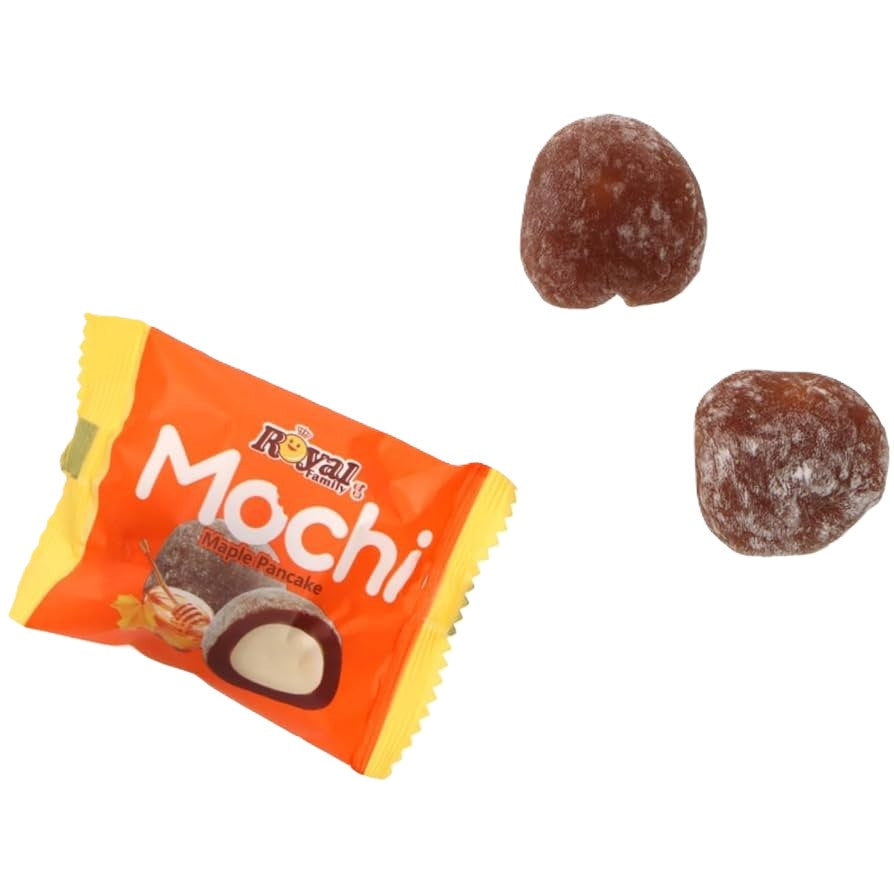 Mochi Royal Family Sabor Maple Pancake (180 g / 12 pzs) - Hotcake con Maple