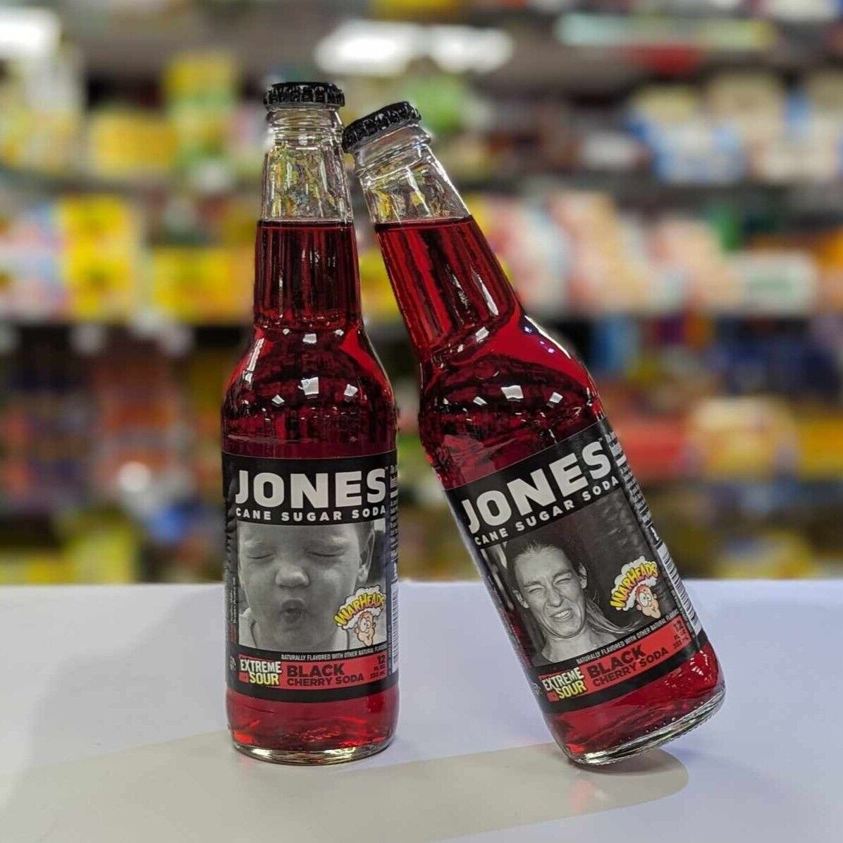 Jones Soda Warheads Black Cherry
