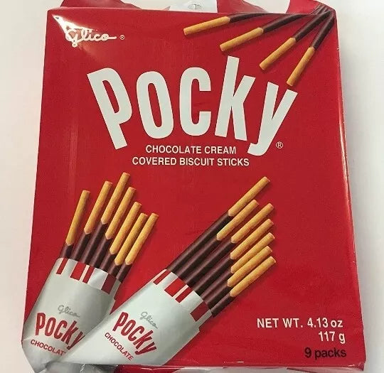 pocky familiar chocolate
