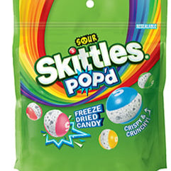 skittles popd freeze dried