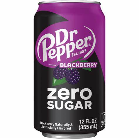 DR PEPPER BLACKBERRY ZERO SUGAR