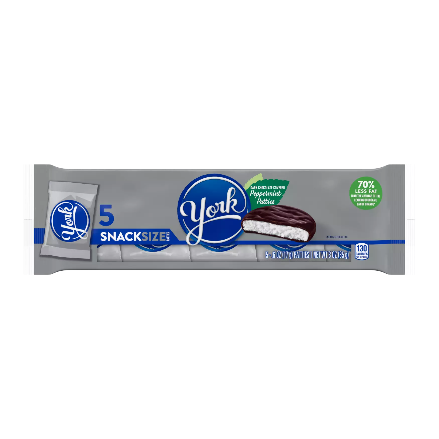 YORK Dark Chocolate Snack Size Peppermint Patties